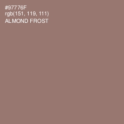 #97776F - Almond Frost Color Image